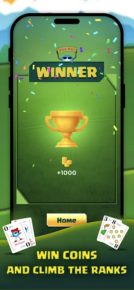 Play Nine: Golf Card Game (Плей Найн) [МОД Unlimited Money] Screenshot 4