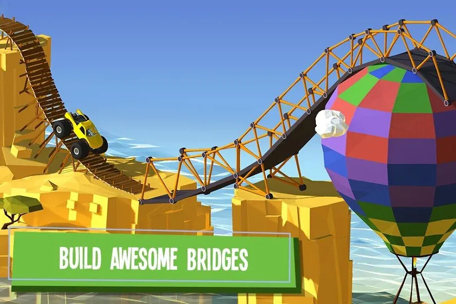Build a Bridge! [МОД Меню] Screenshot 2