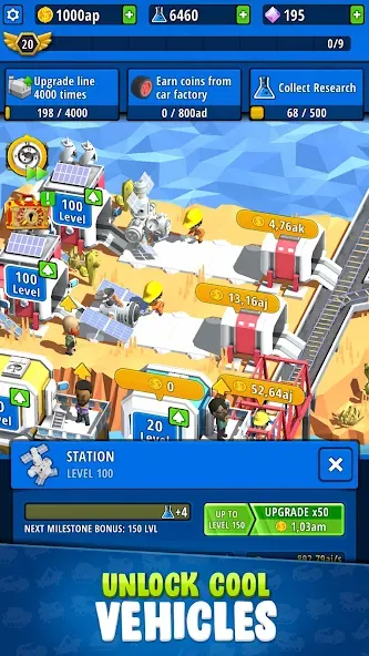 Idle Inventor - Factory Tycoon (Айдл Инвентор) [МОД Menu] Screenshot 2