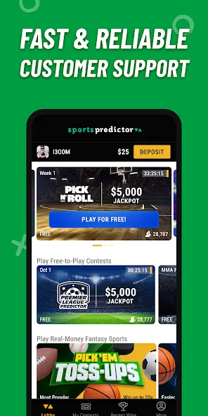 Sports Predictor: Fantasy Game (Спорт Прогнозист) [МОД Unlimited Money] Screenshot 5