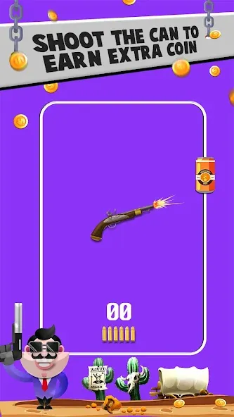 Bottle Shooting VS Gun [МОД Бесконечные деньги] Screenshot 3