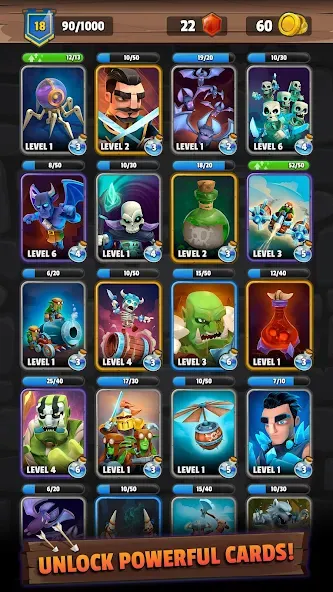 Clash of Wizards (Клаш оф Уизардс) [МОД Все открыто] Screenshot 5