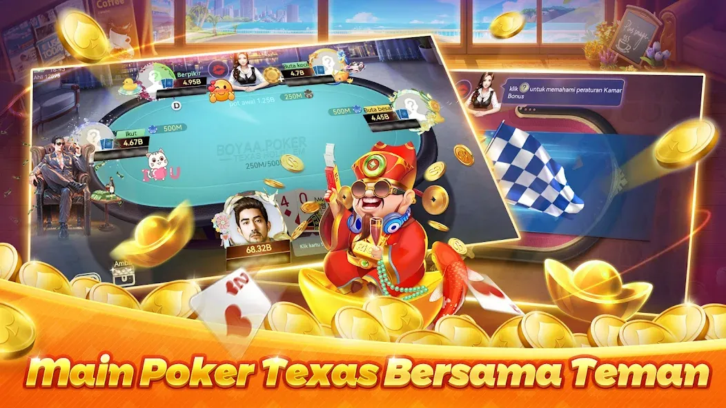 Poker Texas Boyaa (Покер Техас Бояа) [МОД Unlocked] Screenshot 2