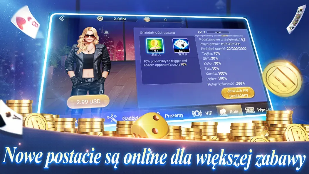 Texas Poker Polski (Boyaa) (Техасский Покер Польский) [МОД Unlocked] Screenshot 1
