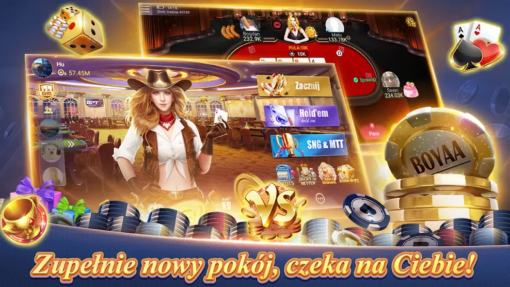 Texas Poker Polski (Boyaa) (Техасский Покер Польский) [МОД Unlocked] Screenshot 3
