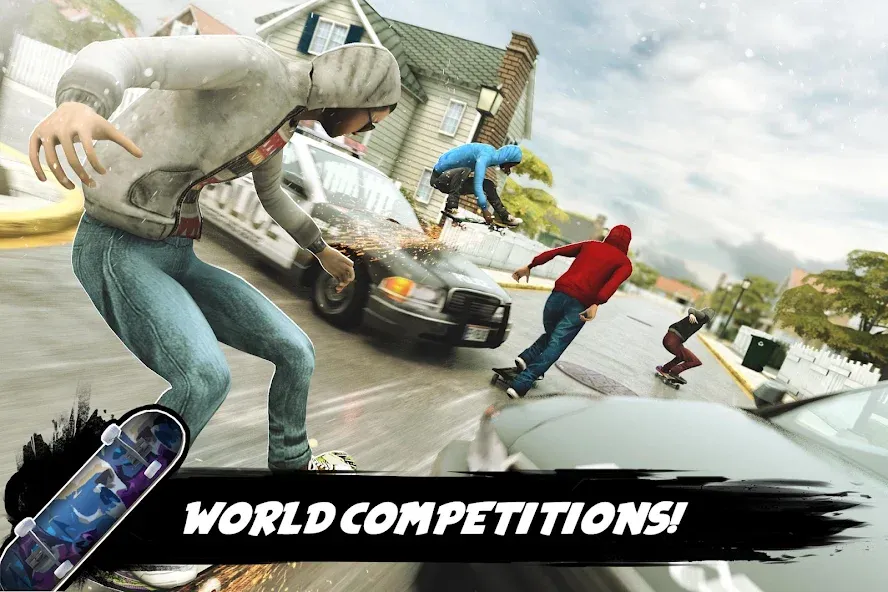 True Skateboarding Ride Style [МОД Unlimited Money] Screenshot 5