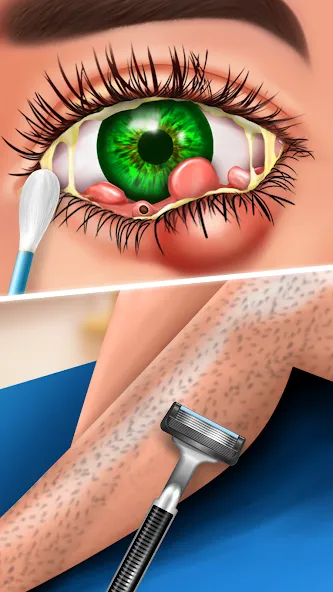 ASMR Doctor Makeup Salon games (АСМР) [МОД Unlimited Money] Screenshot 4