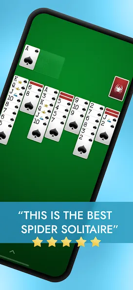 Spider Solitaire [МОД Menu] Screenshot 1