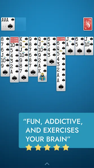 Spider Solitaire [МОД Menu] Screenshot 2