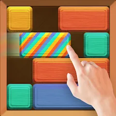 Взлом Falling Blocks: Sliding Puzzle (Фоллинг блоксы)  [МОД Бесконечные монеты]