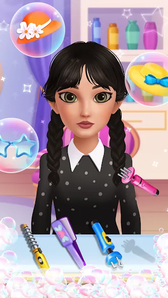 Hair Salon: Beauty Salon Game (Хэр Салон) [МОД Unlimited Money] Screenshot 3