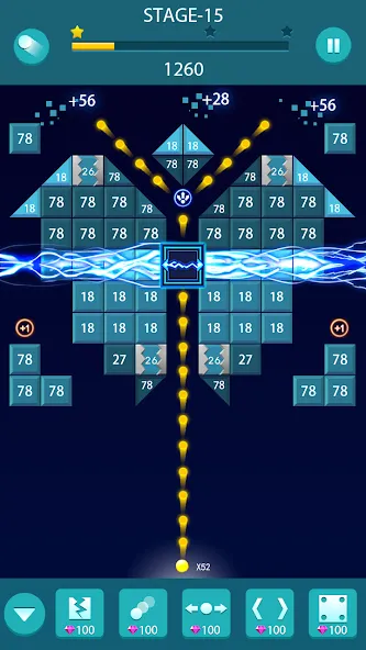 Bricks and Balls - Brick Game [МОД Меню] Screenshot 2