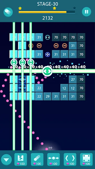 Bricks and Balls - Brick Game [МОД Меню] Screenshot 3