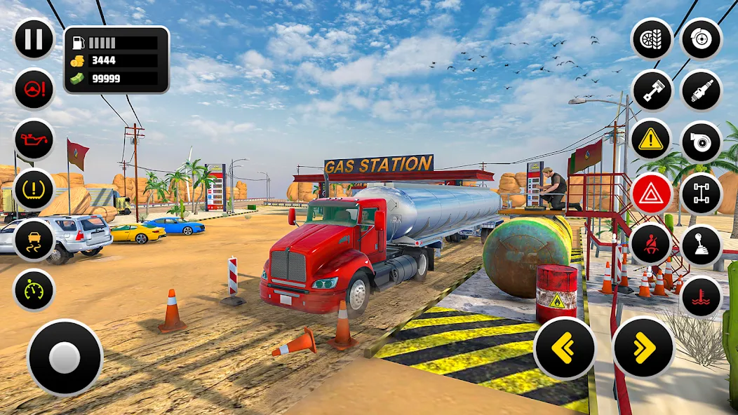 Gas Station Simulator Games [МОД Unlimited Money] Screenshot 1