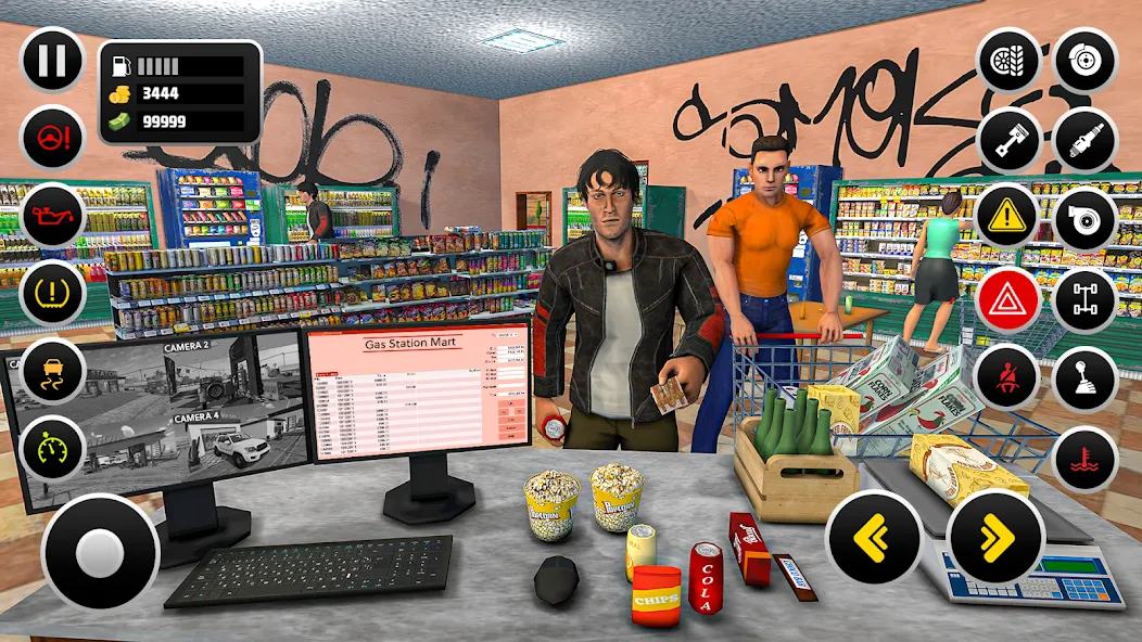 Gas Station Simulator Games [МОД Unlimited Money] Screenshot 5