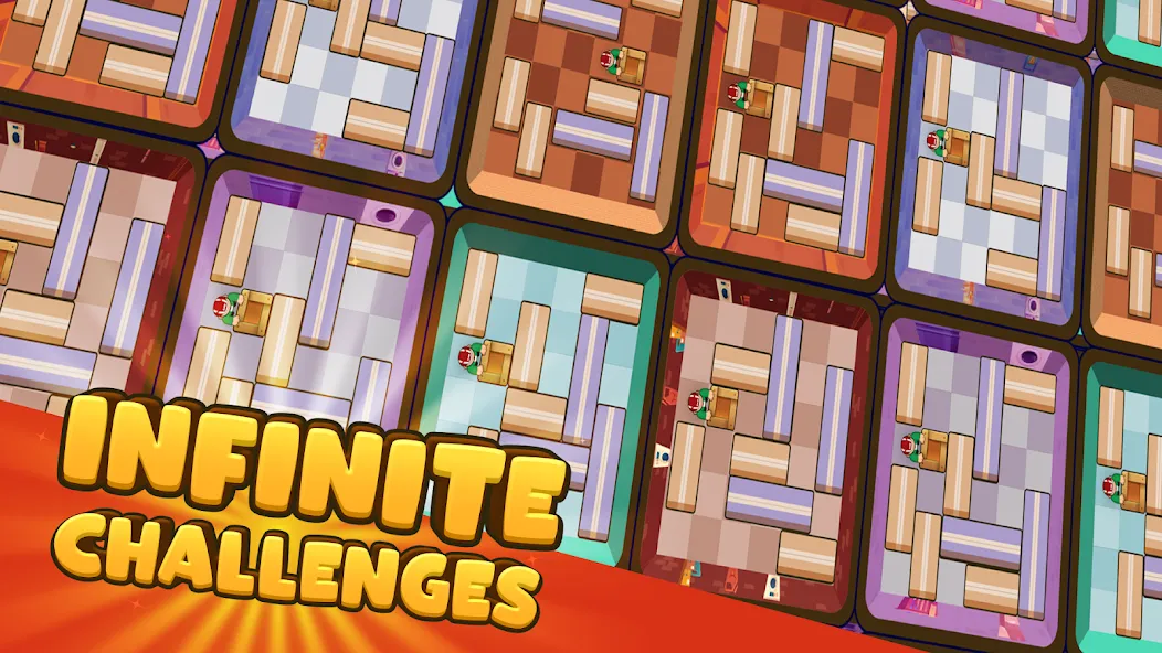 Push Box Out (Пуш Бокс Аут) [МОД Много денег] Screenshot 5