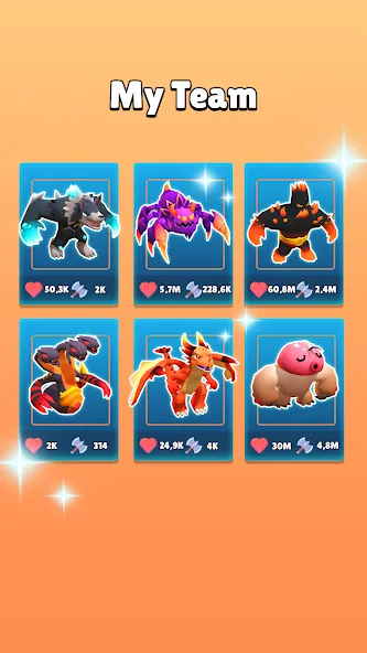 Merge Run Monster 3D Battle (Мердж Ран Покетмон 3Д Баттл) [МОД Все открыто] Screenshot 5