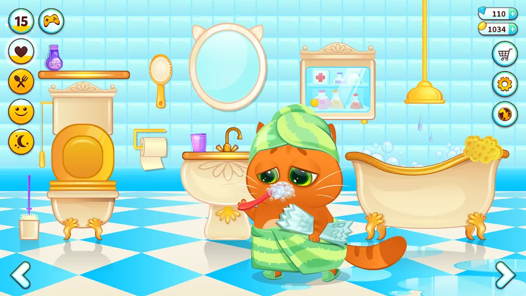 Bubbu – My Virtual Pet Cat [МОД Menu] Screenshot 1