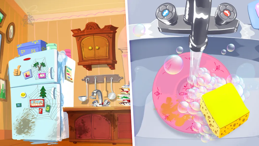 Clean Up Kids [МОД Меню] Screenshot 2