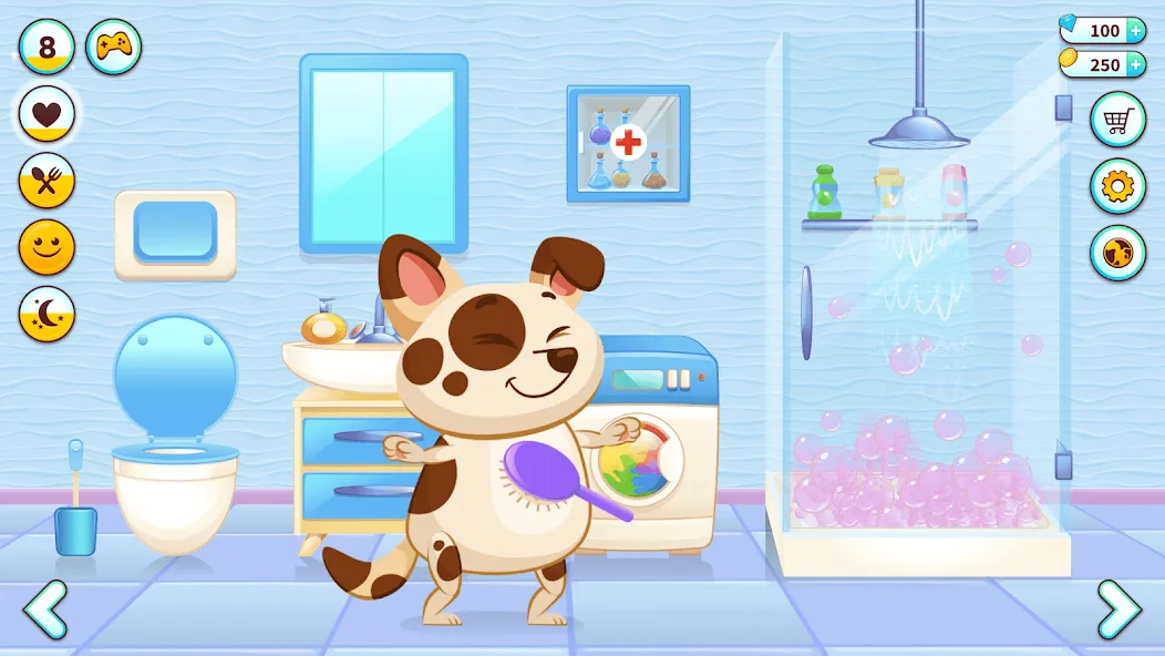 Duddu - My Virtual Pet Dog [МОД Mega Pack] Screenshot 1