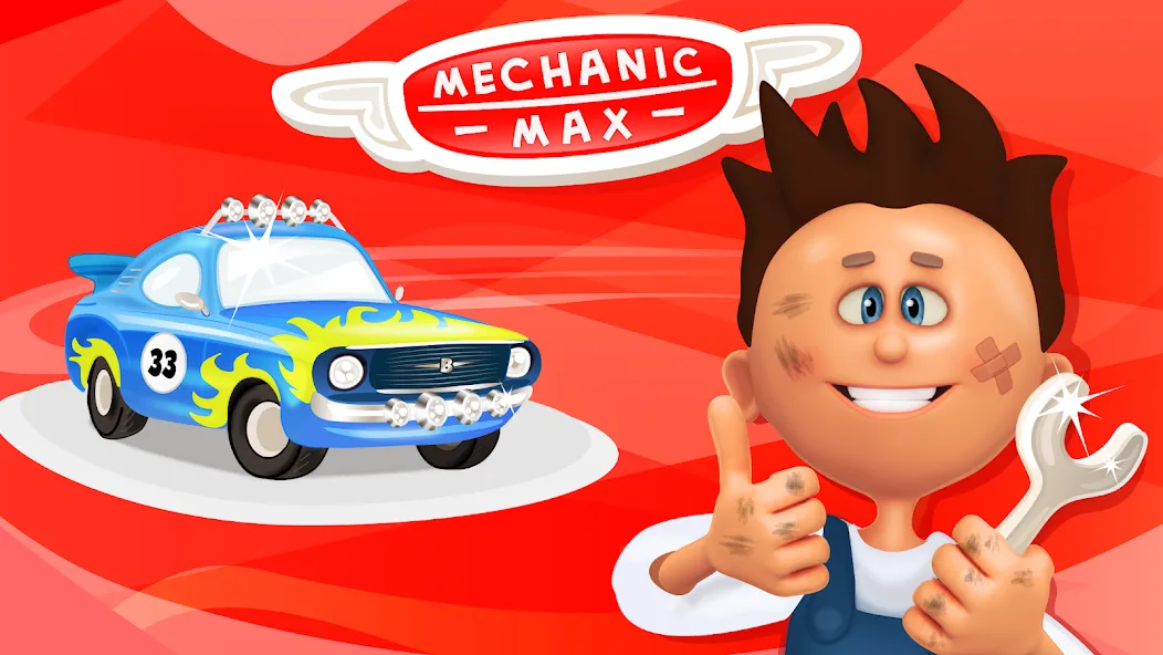 Mechanic Max - Kids Game [МОД Много монет] Screenshot 1