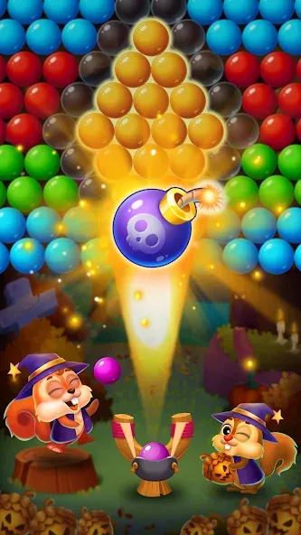 Bubble Shooter Rescue (Бабл Шутер Рескью) [МОД Бесконечные деньги] Screenshot 5