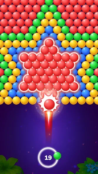 Bubble Shooter Tale: Ball Game (Бабл Шутер Тейл) [МОД Бесконечные деньги] Screenshot 1