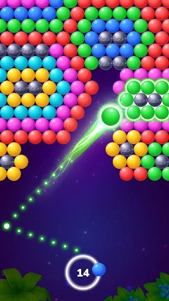 Bubble Shooter Tale: Ball Game (Бабл Шутер Тейл) [МОД Бесконечные деньги] Screenshot 3