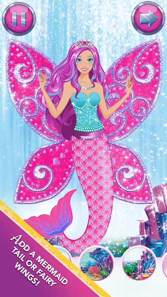 Barbie Magical Fashion [МОД Бесконечные монеты] Screenshot 4