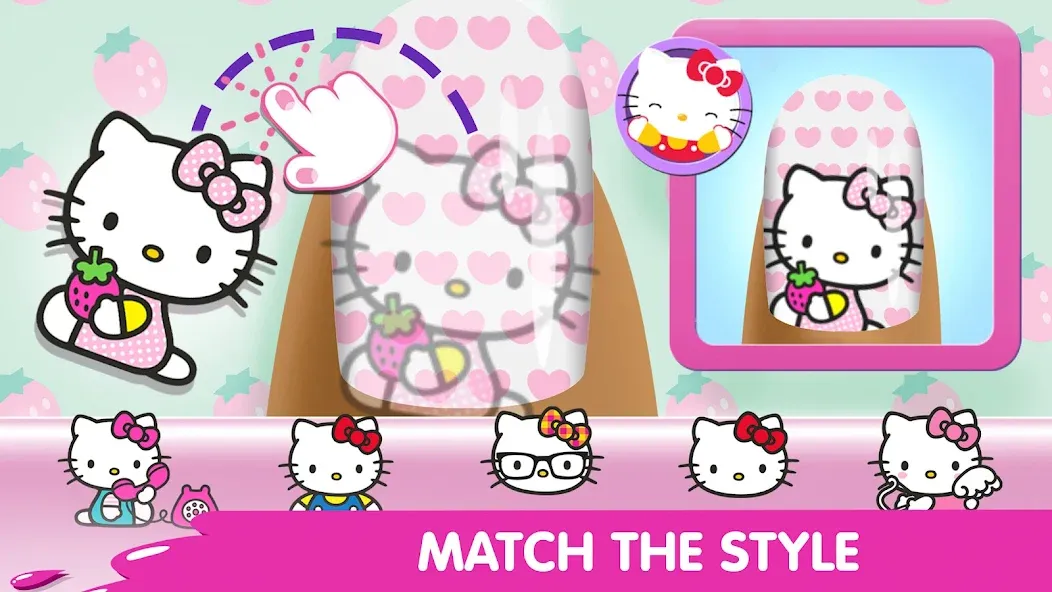Hello Kitty Nail Salon [МОД Все открыто] Screenshot 3