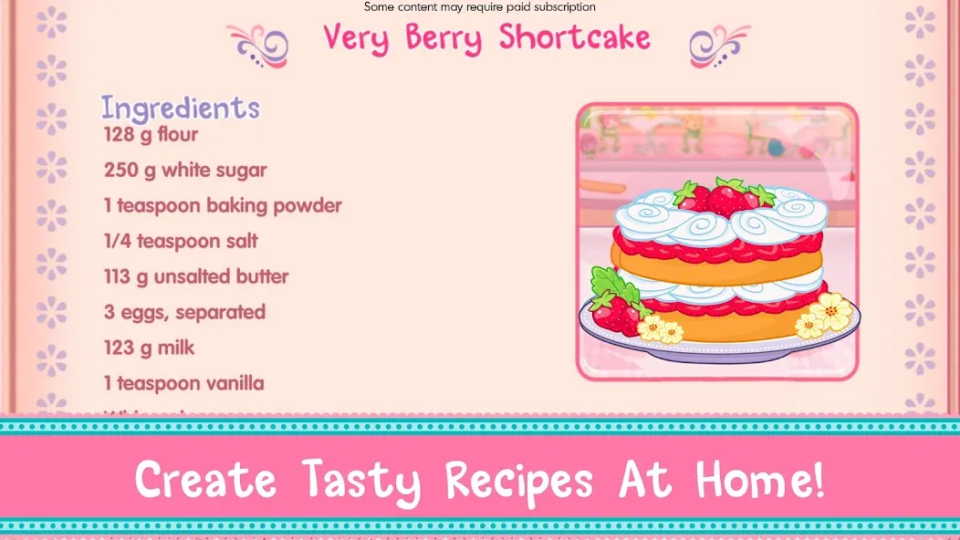 Strawberry Shortcake Bake Shop [МОД Бесконечные деньги] Screenshot 4