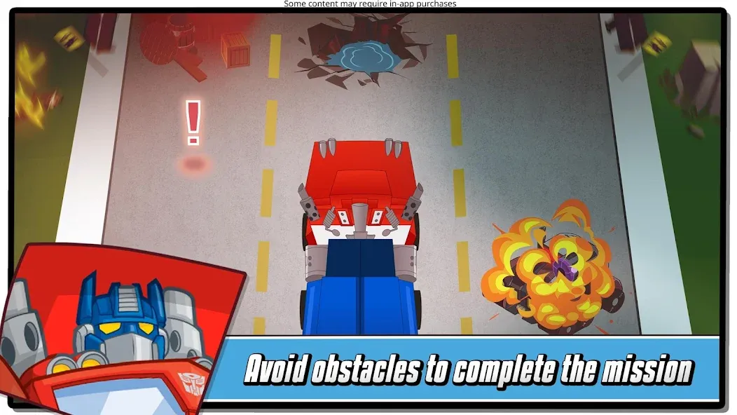 Transformers Rescue Bots: Hero (Трансформеры Роботы спасатели) [МОД Бесконечные монеты] Screenshot 1