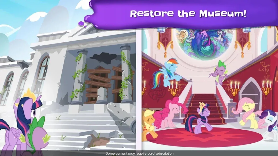 My Little Pony Color By Magic (Май Литл Пони) [МОД Menu] Screenshot 1