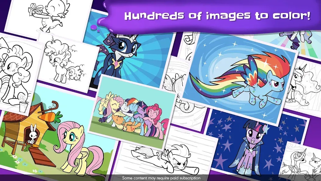 My Little Pony Color By Magic (Май Литл Пони) [МОД Menu] Screenshot 4