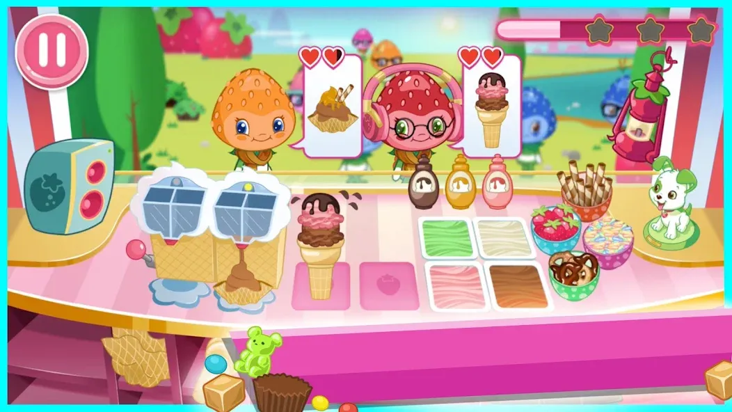 Strawberry Shortcake Ice Cream [МОД Много денег] Screenshot 5