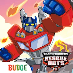 Взломанная Transformers Rescue Bots: Dash (Трансформеры Боты спасатели)  [МОД Бесконечные монеты]