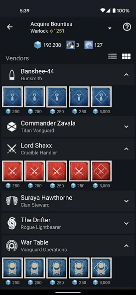 Destiny 2 Companion (Дестини 2 Спутник) [МОД Много монет] Screenshot 3