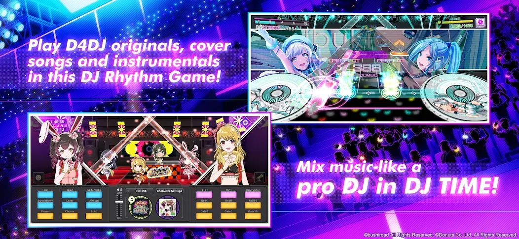 D4DJ Groovy Mix (ДидиФо Джей Груви Микс) [МОД Много монет] Screenshot 2