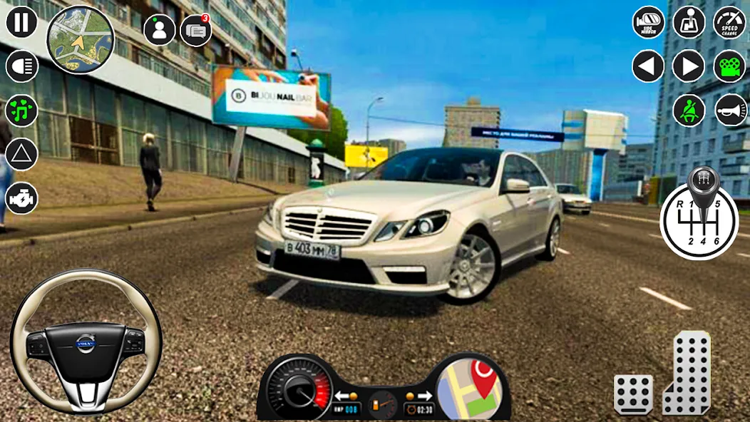 Modern Car Drive Glory Parking [МОД Много денег] Screenshot 4
