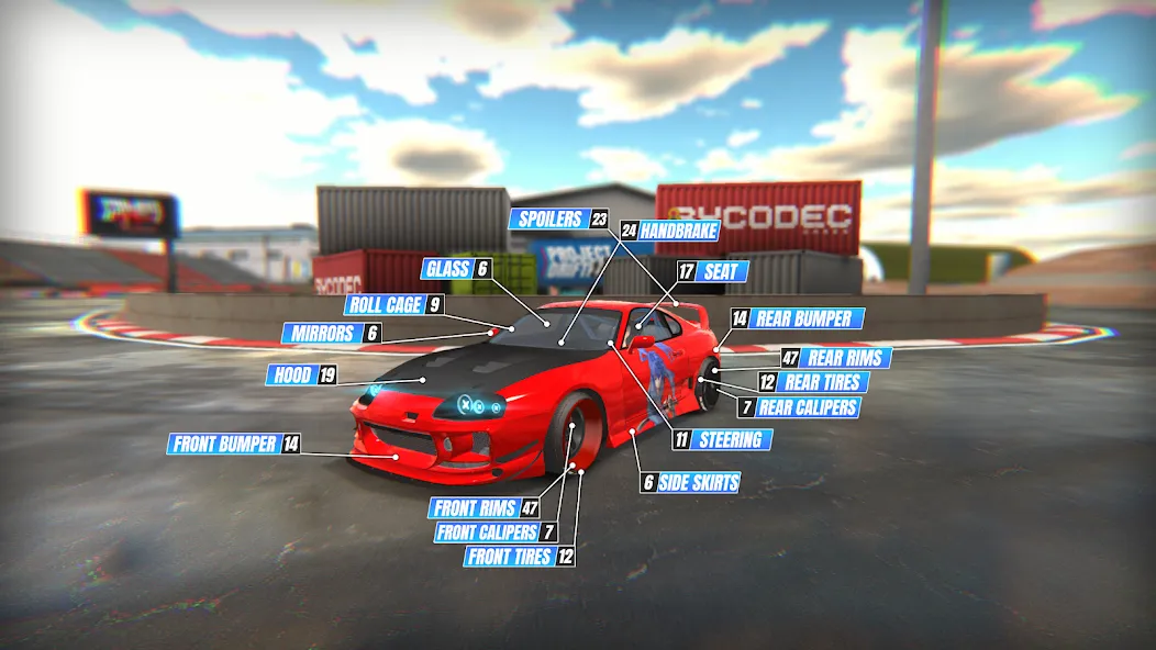 Project Drift 2.0 : Online [МОД Menu] Screenshot 3