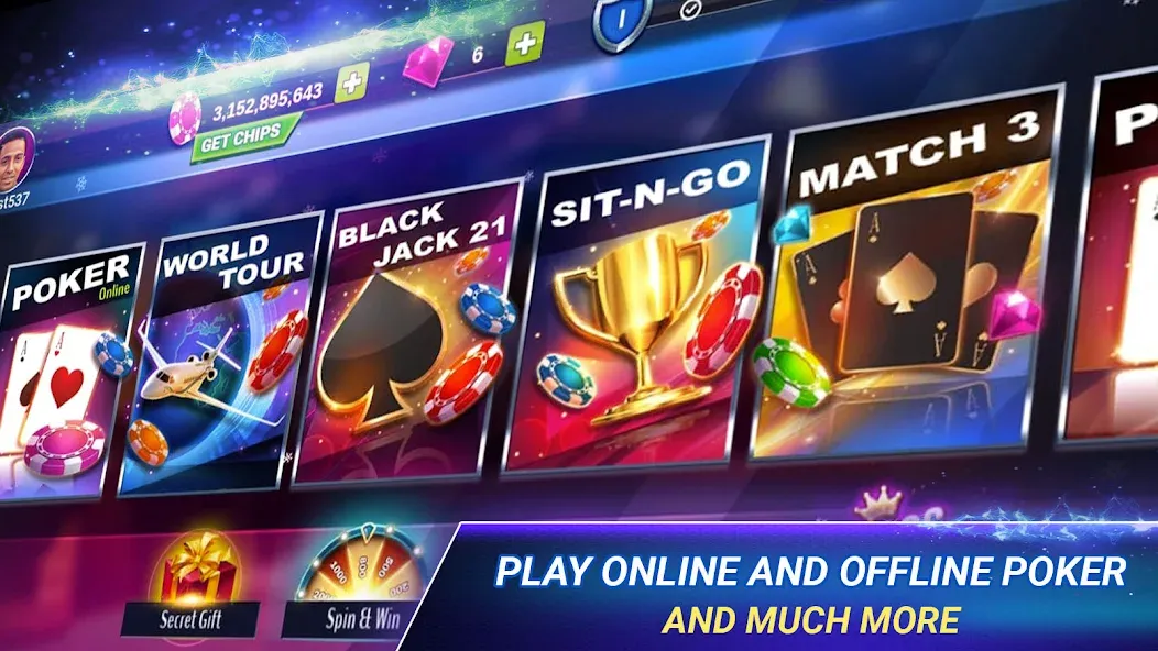 Poker Zmist - Offline & Online (Покер Змст) [МОД Меню] Screenshot 2
