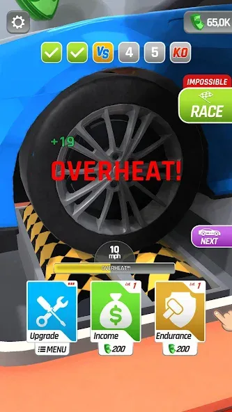 Dyno Racing (Дино Рейсинг) [МОД Много денег] Screenshot 3