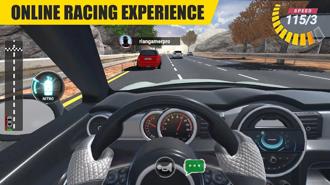 Racing Online:Car Driving Game [МОД Menu] Screenshot 1