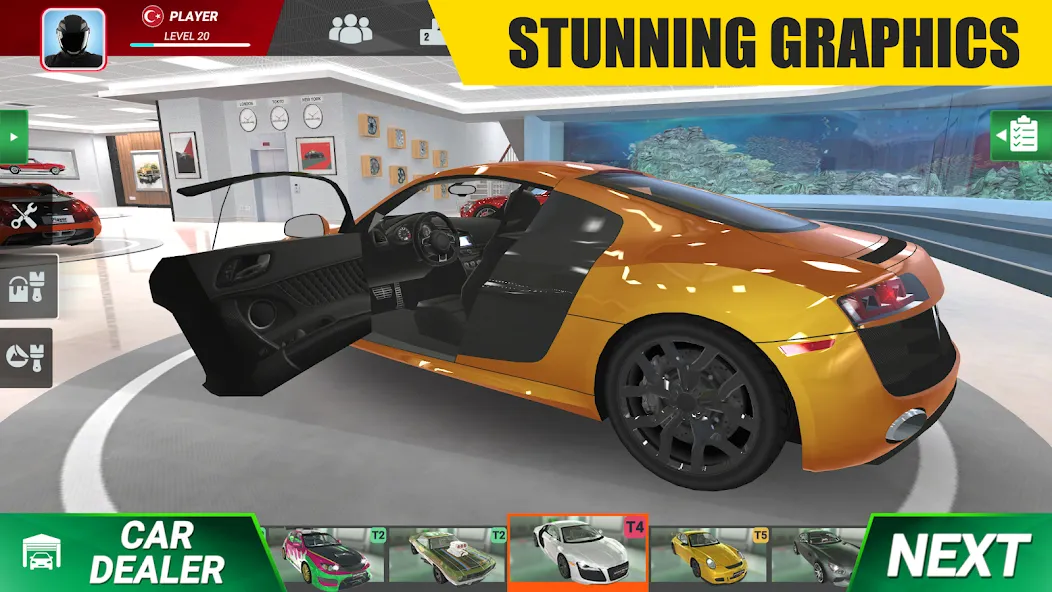 Racing Online:Car Driving Game [МОД Menu] Screenshot 4