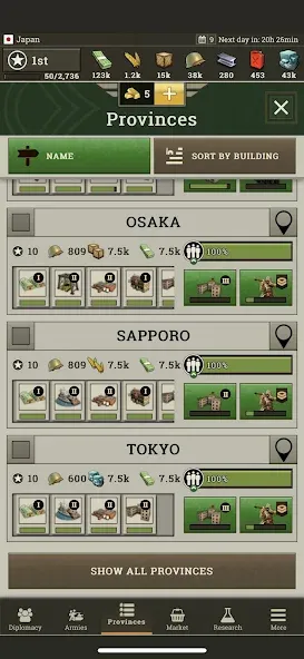 Call of War: Frontlines [МОД Бесконечные монеты] Screenshot 5