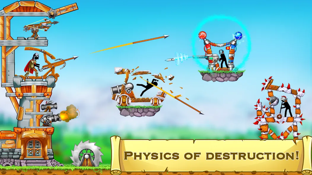 The Catapult 2 : bone masters [МОД Много монет] Screenshot 5