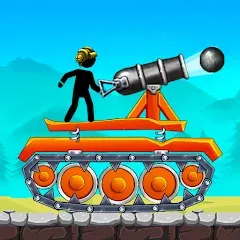 Скачать взломанную The Tank: Stick pocket hill (Зе Тенк)  [МОД Много денег]