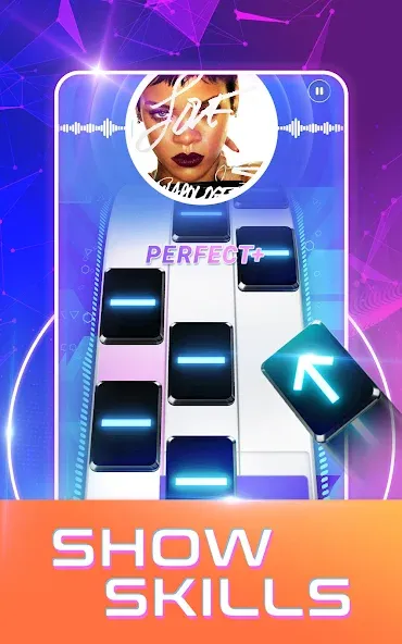 Beat Tiles: Music Game (Бит Тайлс) [МОД Много монет] Screenshot 4