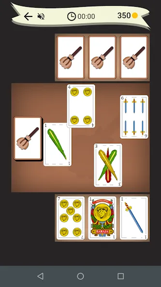 Broom: card game (Эскоба дель 15) [МОД Unlocked] Screenshot 2