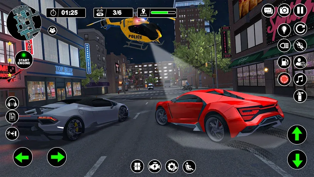 Police Helicopter Chase Game [МОД Menu] Screenshot 3